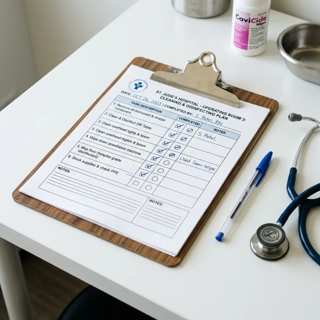 Customized Cleaning Plan